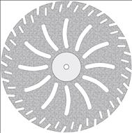 Disc gips mare NTI 45x0.24 mm 